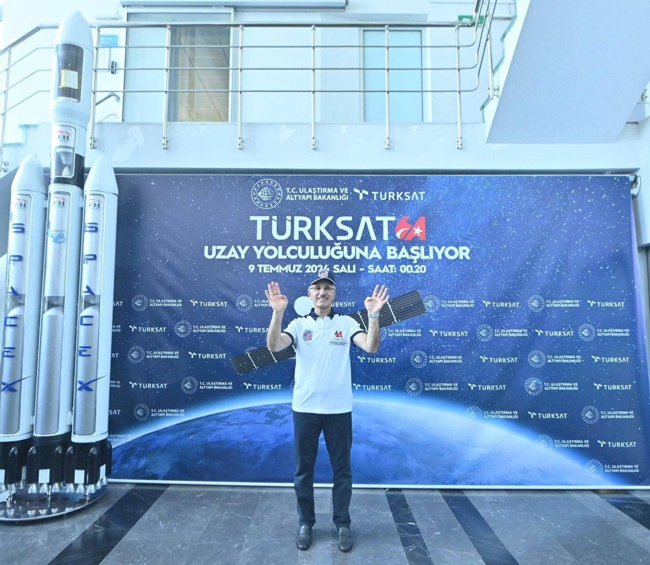 Türksat 6A Uydusu Yarın Uzaya Fırlatılacak