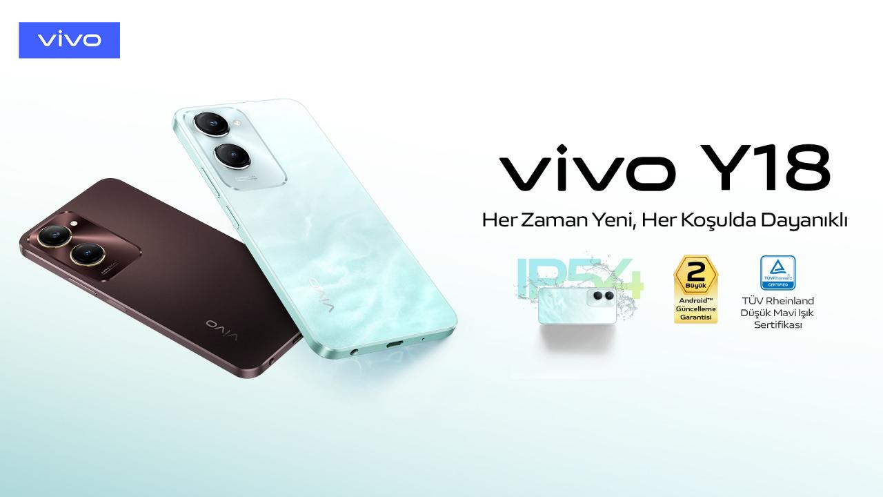 vivo Y18: Güçlü Performans ve Şık Tasarım