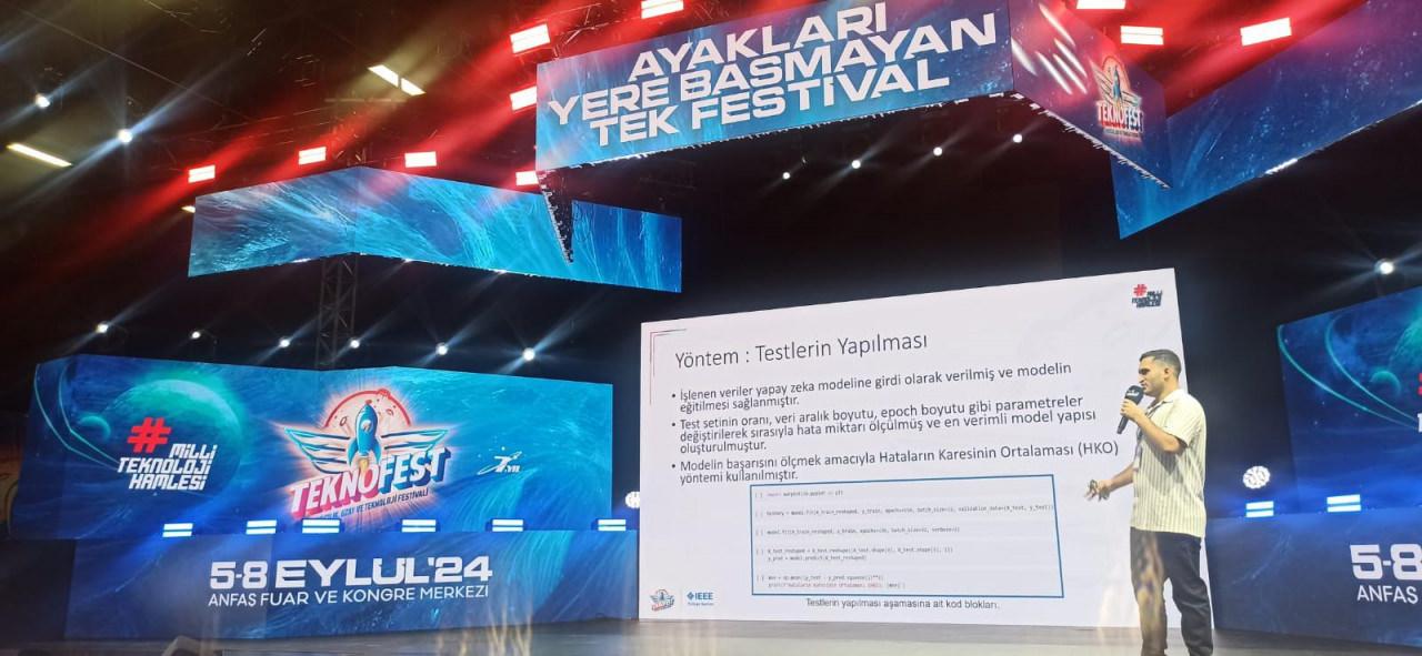 Dünyanın En Büyük Teknoloji Festivali TEKNOFEST'te Yapay Zekâ Projeleri