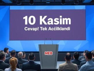 MEB'den 10 Kasım İddialarına Cevap! Tek Tek Açıklandı - KamuHaber