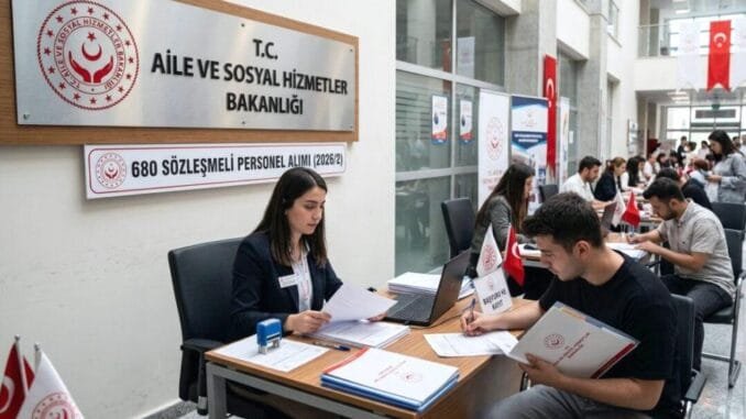Aile ve Sosyal Hizmetler Bakanlığı 680 Personel Alımı - KamuHaber